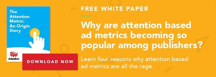 Attention Based Ad Metrics