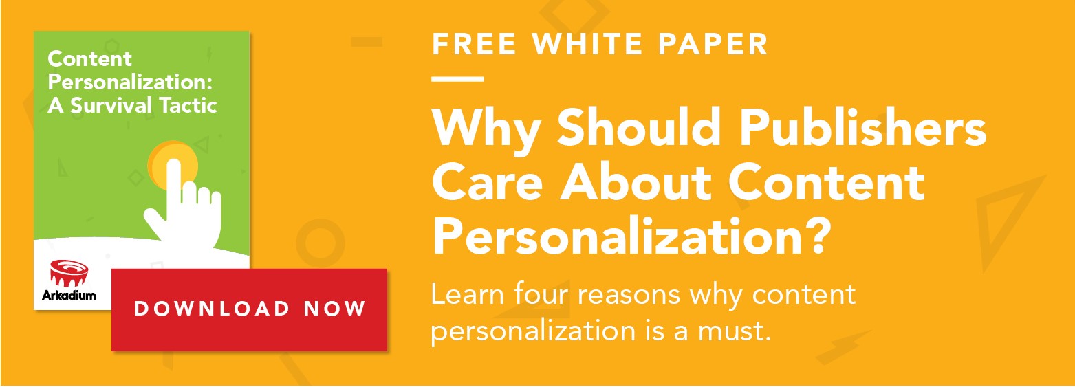 Content personalization