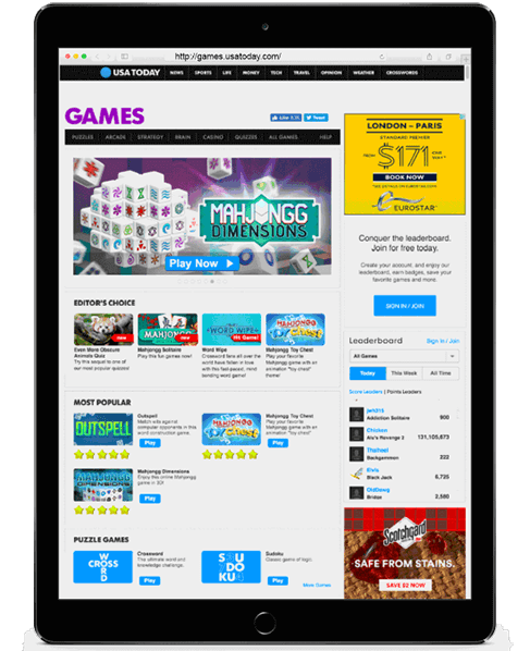 Arkadium Corporate | Ultimate Creator of Games for Grownups